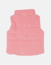 Fox & Finch - Wild Garden Quilted Zip Up Vest - Babies