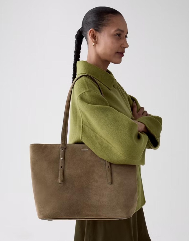 Kate Spade - Do It All Suede Zip Tote Bag