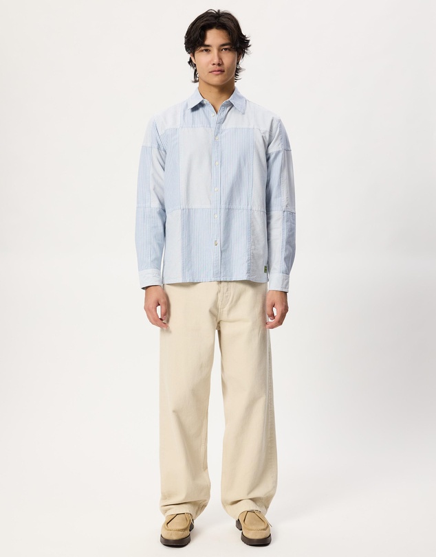 Scotch & Soda - Patchwork Relaxed-Fit Oxford Shirt