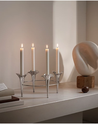 Georg Jensen - Bloom Botanica Taper Candleholder