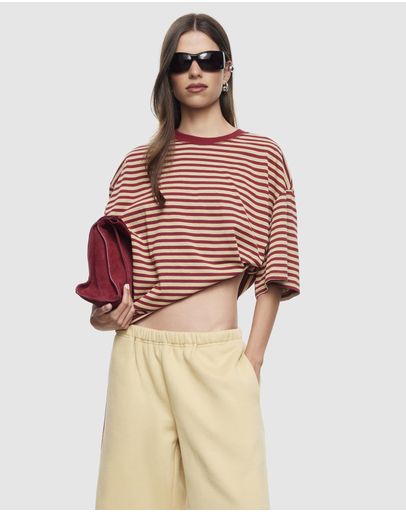 Sahara Cherry Stripe