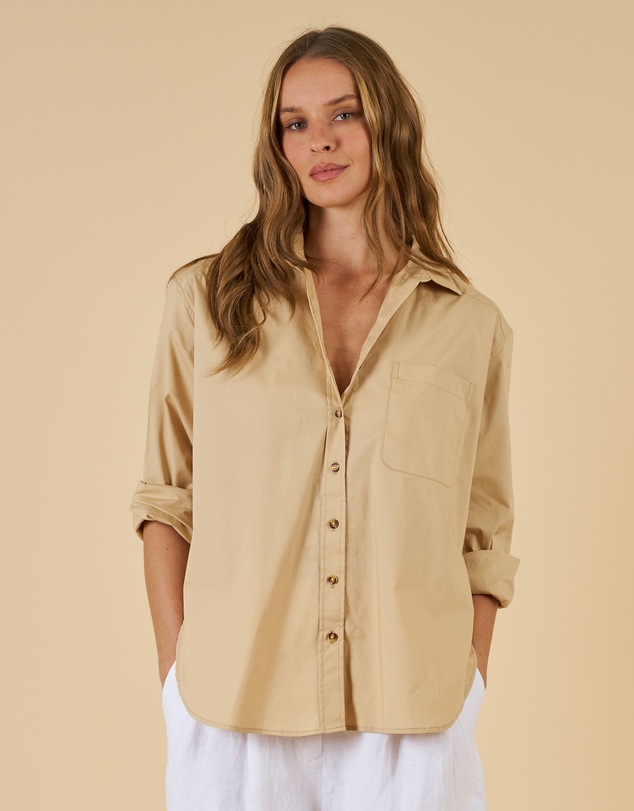 CAMIXA - Poppy Oversize Cotton Shirt