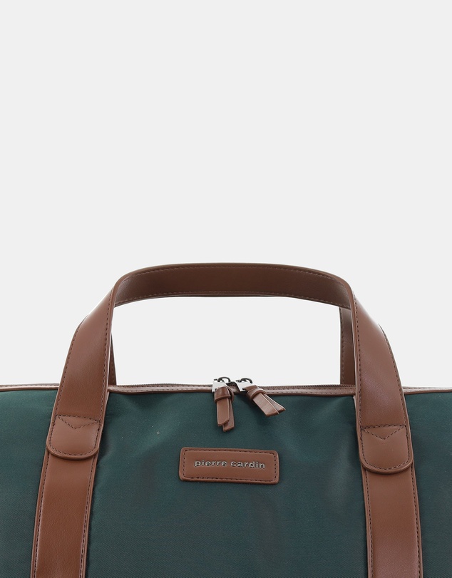 Pierre Cardin - Pierre Cardin 2-Tone Lite Overnight Bag