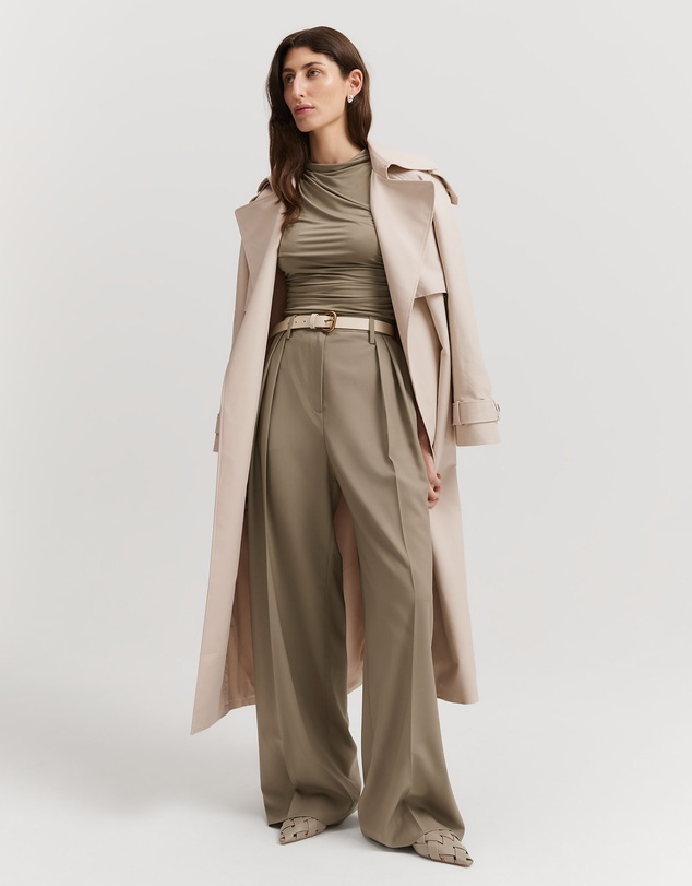 Country Road - Skinny Solid Buckle Belt