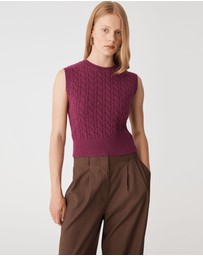 Forcast - Frankie Sleeveless Cable Knit