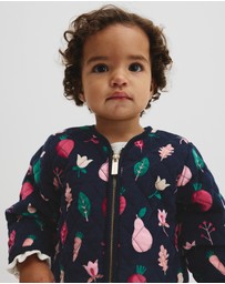 Country Road - Print Sherpa Lined Jacket