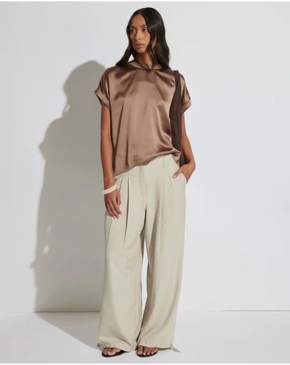 Decjuba - Annmaree Satin Tee