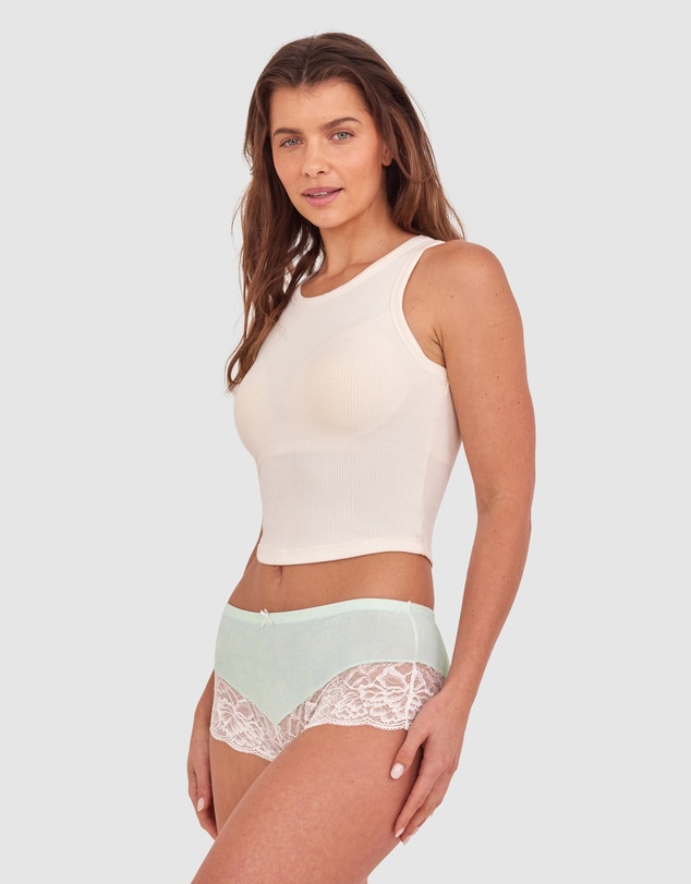 Bras N Things - Faith Full Brief-Print Paisley