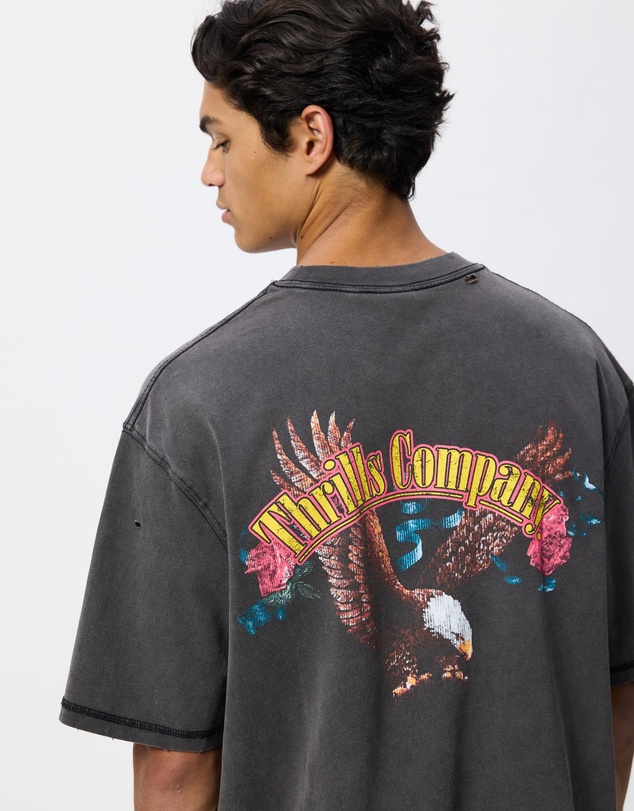 Thrills - Fury Box Fit Oversize Cropped Tee