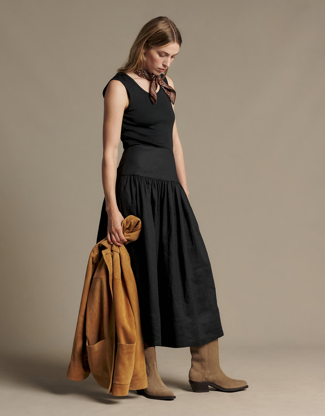 R.M.Williams - Oakajee Linen Skirt