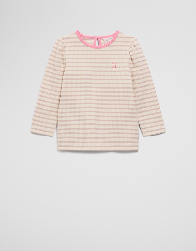 Country Road - Rib Puff Sleeve Top