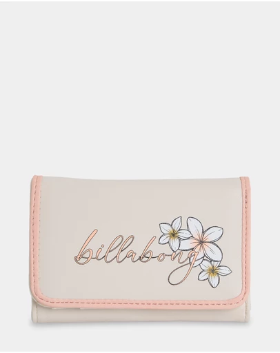 Billabong Kids - Girls Hibiscus Haze Tri Fold Wallet