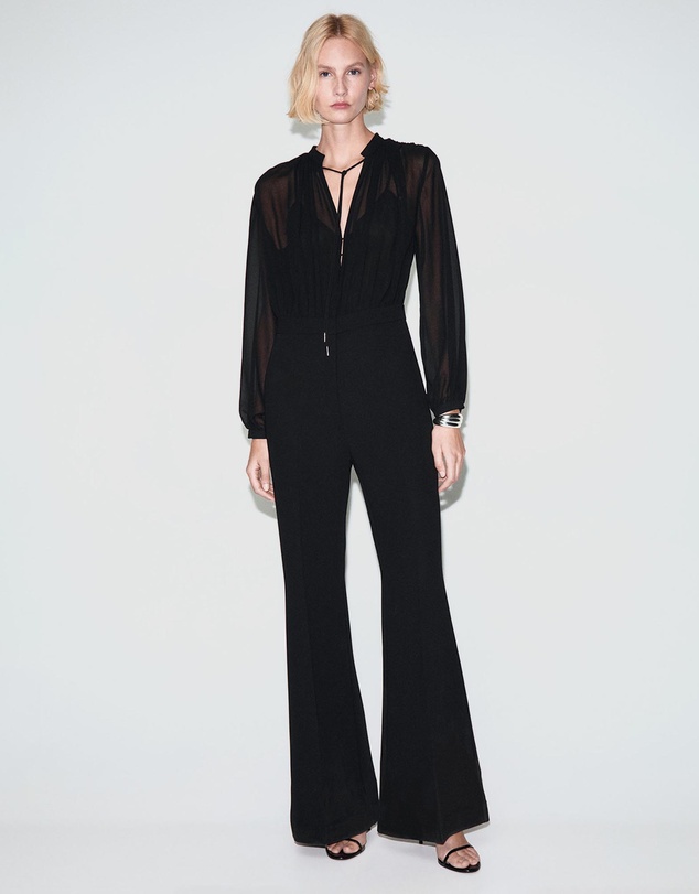M.N.G - V-Neck Combined Jumpsuit