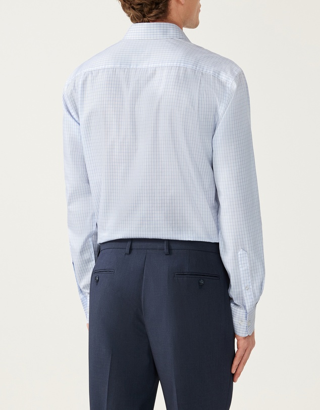 Van Heusen - Windowpane Poplin Shirt