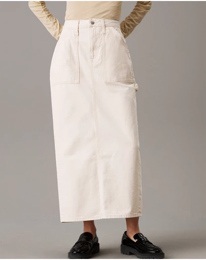 Calvin Klein Jeans - Denim Utility Maxi Skirt