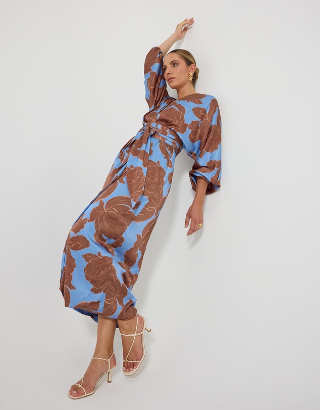 Pasduchas - Lucent Wrap Midi Dress