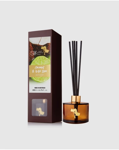 Silk Oil of Morocco - Coconut & Wild Lime Reed Diffuser