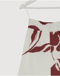 Revibe - Repaired Minima Esenciales Marlowe Linen Strapless Maxi Dress - AU 8