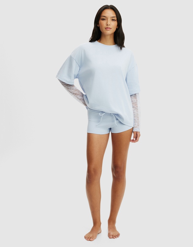 Cotton On Body - Oversized Layered Long Sleeve Top