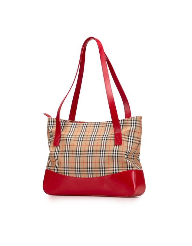 Pre-Loved by Azura Reborn - Pre-Loved Haymarket Check Canvas Tote