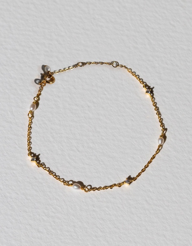 SAINT VALENTINE - Stars & Moons Bracelet - Gold
