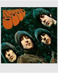 Universal Music - Crosley Record Storage Crate & The Beatles Rubber Soul - Vinyl Album Bundle