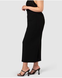 Pink Dusk by Curve Project - Lucky High Waisted Pants