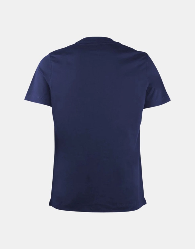 Henry Bucks - MCKINNON & CO Hamilton Cotton Short Sleeve T-Shirt NAVY