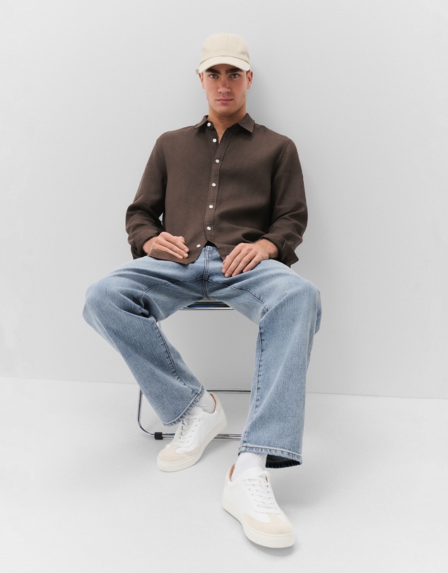 UNISON - Linen Regular Fit Shirt