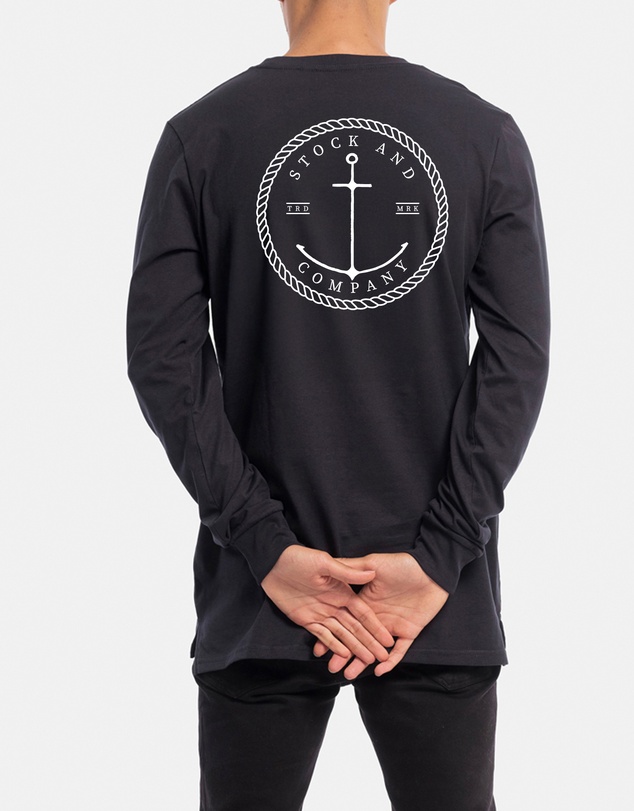 Stock & Co. - Stock & Co Anchor Long Sleeve Tee