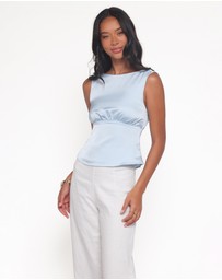 Petal & Pup - Wynn Top - Blue
