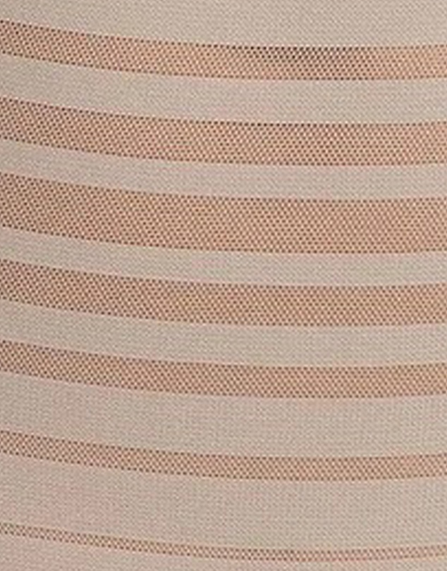 Leonisa - Sheer Stripe Tummy Compression High Waist Thong
