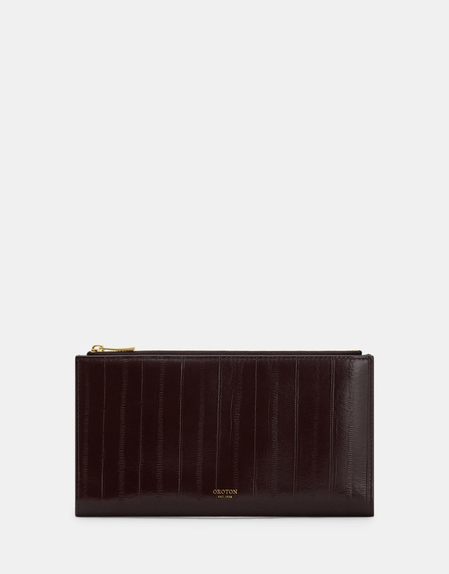 Oroton - Cecile Travel Wallet Texture