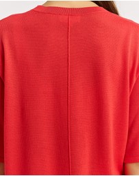 Toorallie - Extrafine Relaxed Knit Tee