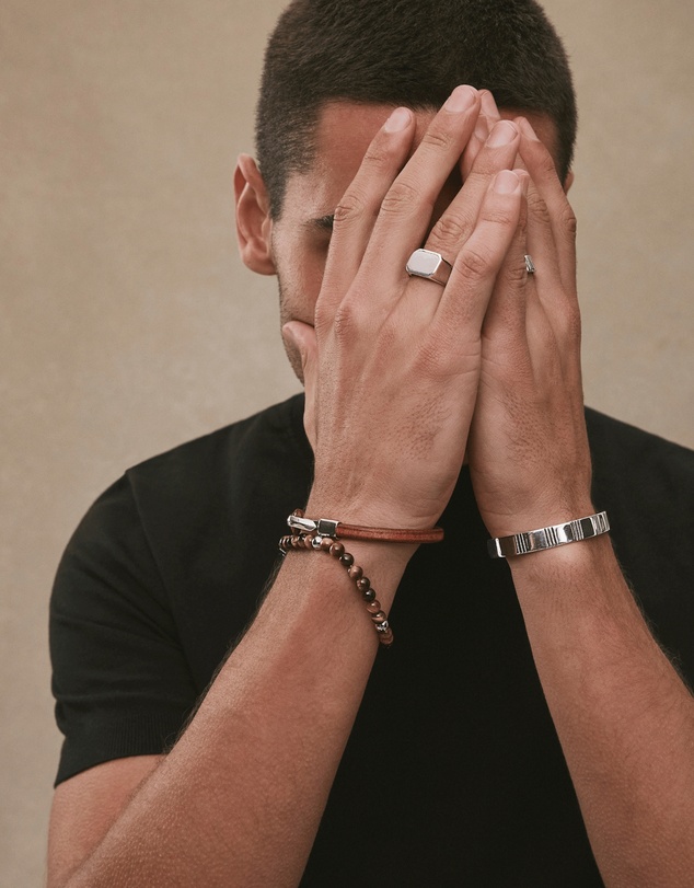 Najo - Moto Men's Silver Ring