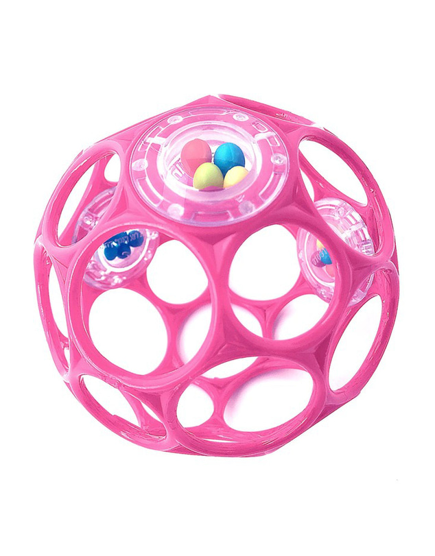 Oball - Rattle Pink