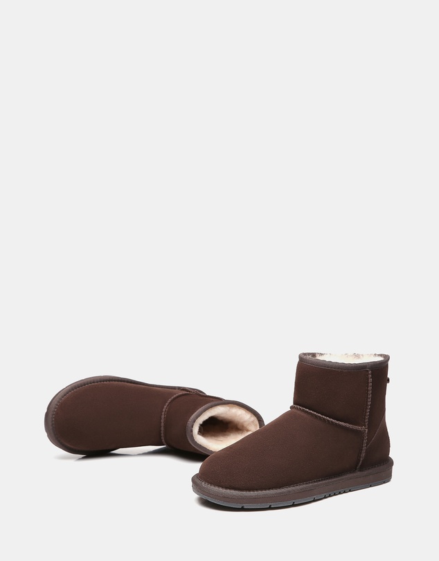 EVERAU - Australian Shepherd Ugg Mini Classic Suede Cow Suede Upper UGG Boots
