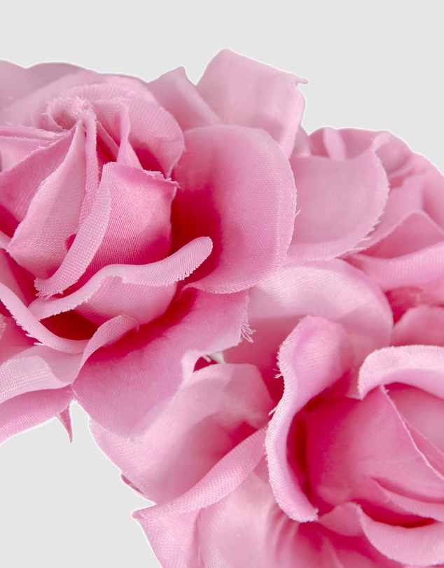 Max Alexander - Large Pink Flower Headband Fascinator