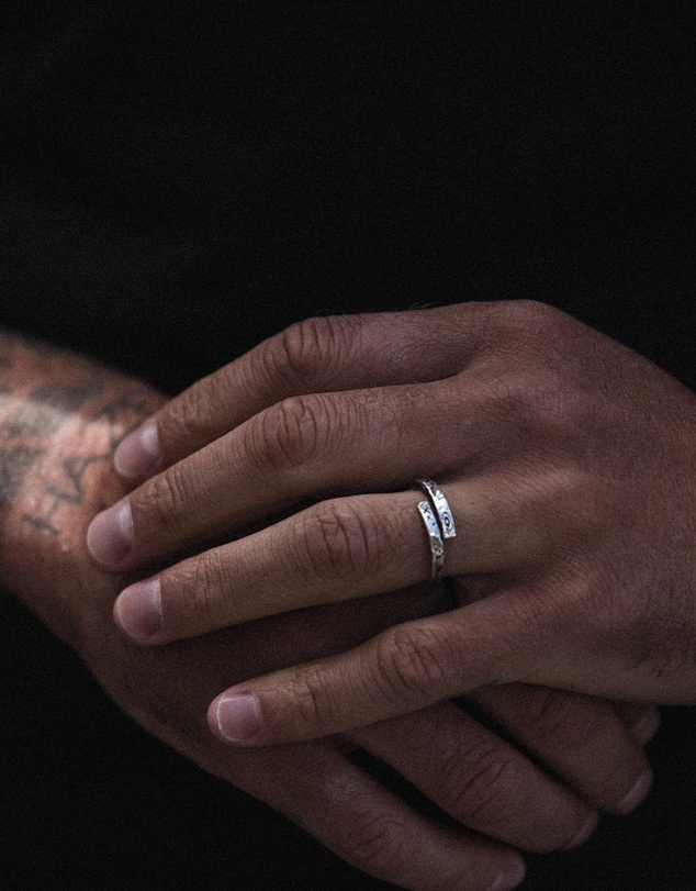 Haze & Glory - ICONIC EXCLUSIVE - Twisted Eye Ring in 925 Silver