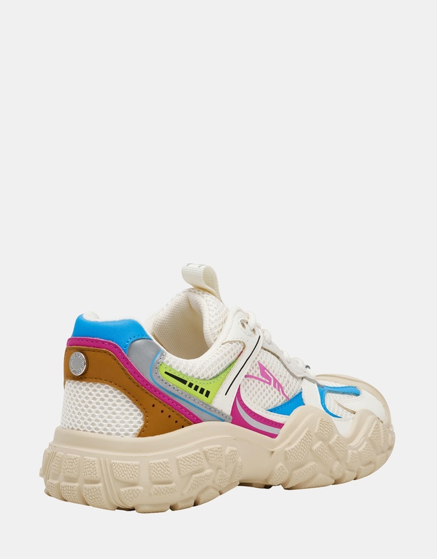 Steve Madden - Milestone Cream Multi Sneakers