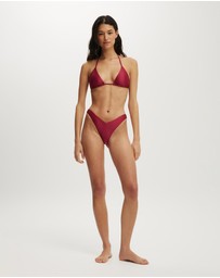Cotton On Body - Dip Front High Side Brazilian Bikini Bottom