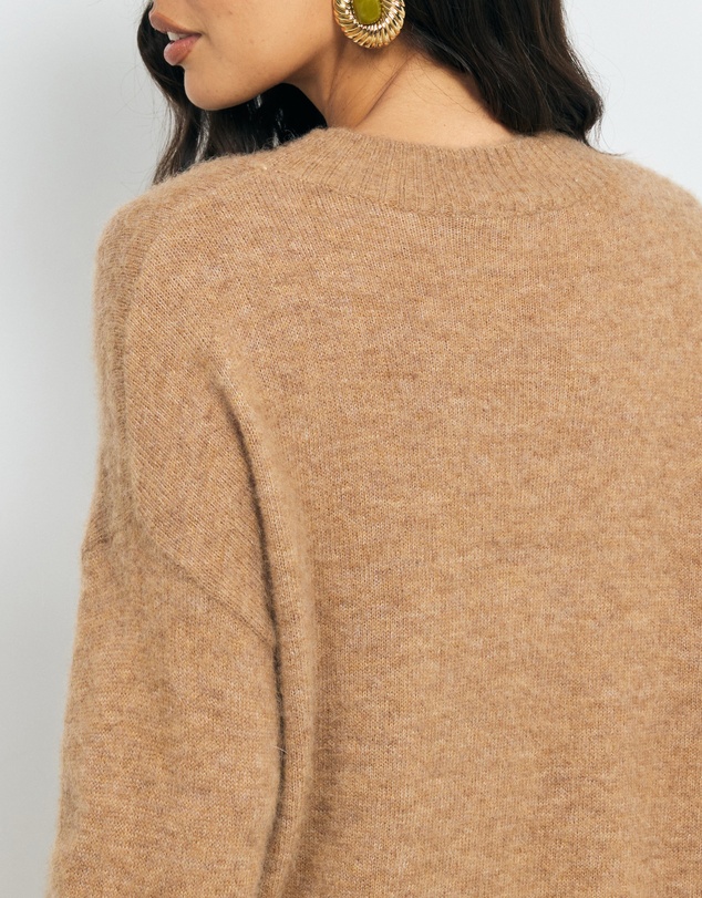 AERE - Jori Wool Blend Oversized Knit Jumper
