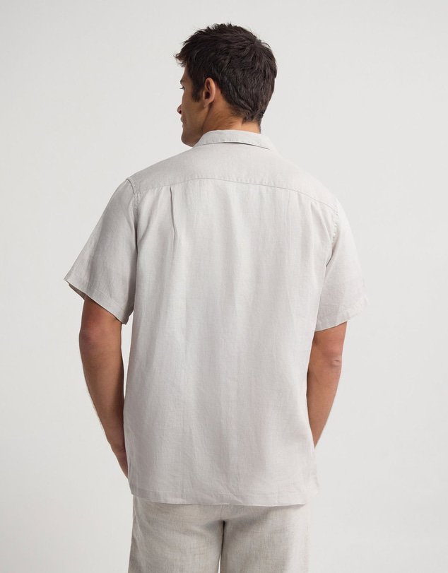 Oxford - Griffin French Linen Short Sleeve Shirt