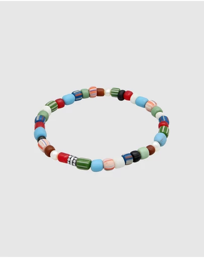 Kuzzoi - ICONIC EXCLUSIVE - Mixed Glass Bead Bracelet