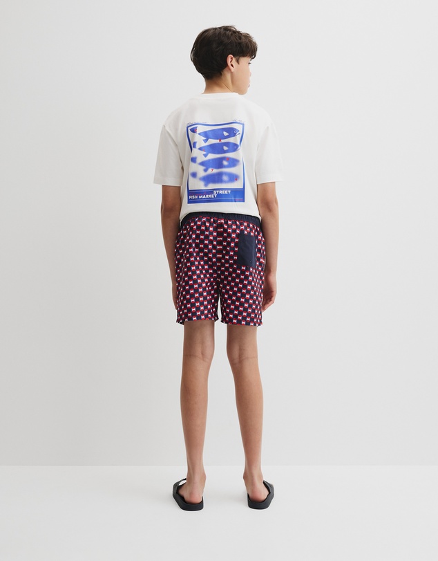 Country Road - Teen Stripe Detail Board Short
