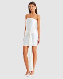 SNDYS - Angie Tie Front Mini Dress