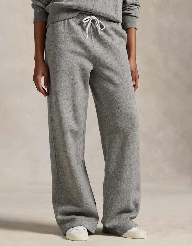Polo Ralph Lauren - Drawstring Fleece Wide-Leg Sweatpants - ICONIC EXCLUSIVE