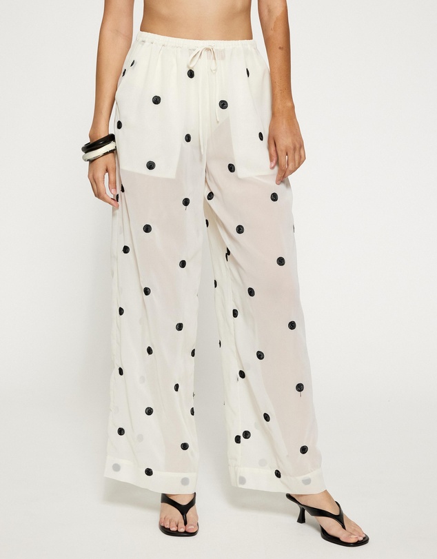 Lover - Elka Polka Dot Sheer Pants
