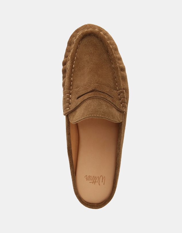Wittner - Bronn Suede Leather Backless Loafers