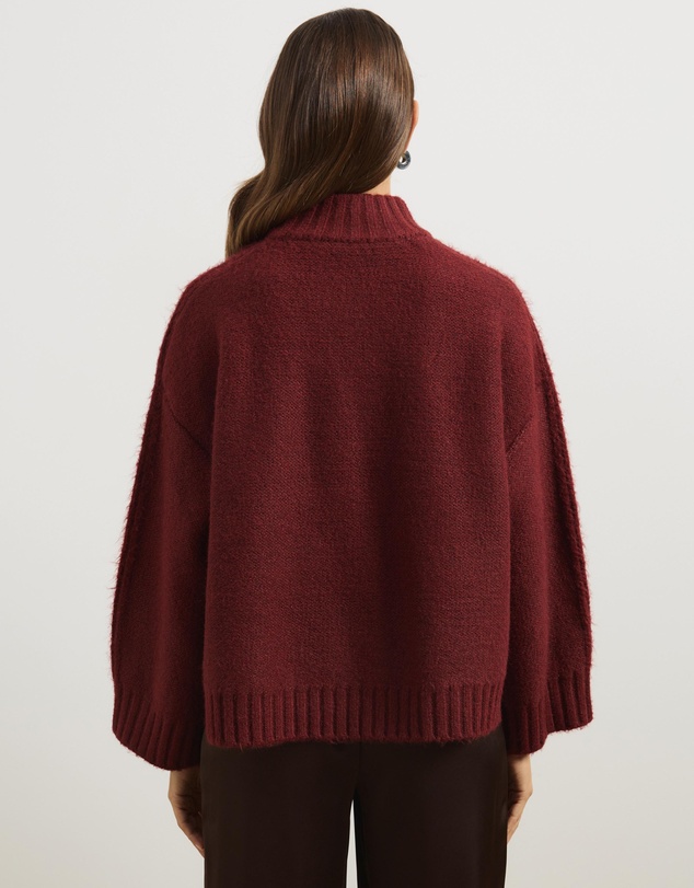 Atmos&Here - Charll Funnel Neck Knit Jumper